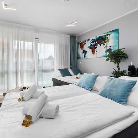 施科伊迪茨Design Luxus, Vollausstattung, Neubau, 30Min Hbf Leipzig 8, Naehe Flughfaen, Bmw, Dhl, Amazon公寓 外观 照片